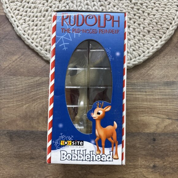 Rudolph The Red Nosed Reindeer Clarice Bobblehead 6” Island Of Misfit Toys - Picture 5 of 8
